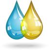 drop oil water